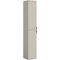 Home affaire Garderobenschrank TRONDHEIM, Höhe 193 cm, 2 Türen, 6 Fächer, 4 Einlegeböden (Türanschlag wechselbar, in verschiedenen Farben erhältlich) Schrank, Hochschramk, Mehrzweckschrank, Universalschrank, Flur, Diele