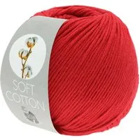 LANA GROSSA SOFT COTTON Häkelwolle, 140 m (weiches, vielseitiges Garn für höchsten Tragekomfort), 50 g