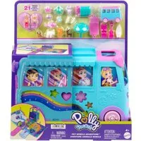 Mattel® Spielwelt Polly Pocket-Mikropuppen und umwandelbarer Camper JCC22