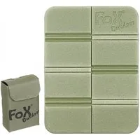 FoxOutdoor Sitzkissen Thermositzkissen, faltbar, mit Molle-Tasche, oliv