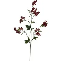 Kunstzweig Blumenpick rote Beeren Beeren, 2474U, Höhe 87 cm, Beerenzweig