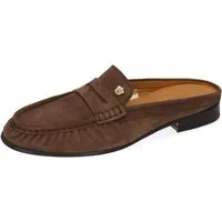 Melvin & Hamilton Kamilla 12 Leder-Pantoletten für Damen Pantolette Flache Absätze, Echtes Leder