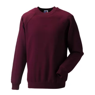 Russell - "Classic" Sweatshirt für Herren/Damen Unisex (Burgunderrot)