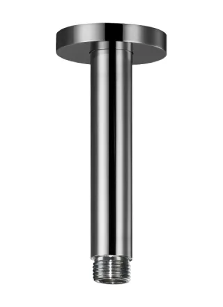 HSK Deckenarm Rund, mit Rosette, Länge 140 mm 1100006