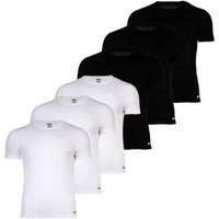 Diesel T-Shirt Herren T-Shirt 6er Pack Baumwolle (Packung, 6er Pack)