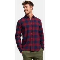 Indicode Langarmhemd Herren INGilman Herrenhemd Langarm aus 100 % Baumwolle, mit Kentkragen