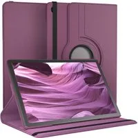EAZY CASE Tablet-Hülle Rotationcase für Samsung Galaxy Tab A11 Plus 11 Zoll, Tablet-Hülle Bookstyle Case Fullcover Schutz Tasche Stehfunktion Lila