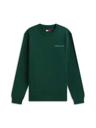 Tommy Hilfiger - Sweatshirt mit Logo-Print grün - Gr. - XL