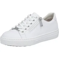 Rieker Sneaker mit Memosoft-Innensohle, Freizeitschuh, Halbschuh, Schnürschuh