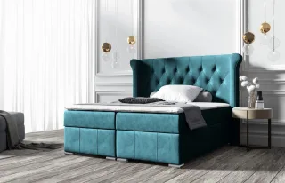 Boxspringbett Schlafzimmerbett BUGRA 180x200cm in div. Farbvarianten