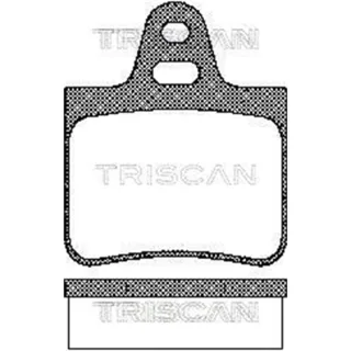 Triscan Bremsbel?ge hinten Citroen Bx Cx Sm
