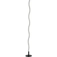 JUST LIGHT LED Stehlampe WAVE, LED fest integriert, Warmweiß