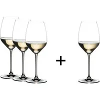 RIEDEL THE WINE GLASS COMPANY Weißweinglas Extreme Riesling 4er Set, Kristallglas