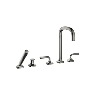 Dornbracht Wannen-Fünflochbatterie für Wannenrandmontage COYA 27522414 Dark Chrome,27522414-19 27522414-19
