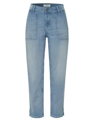 TONI - Liv Cargo 7/8 summer blue bleached - Gr. - 38
