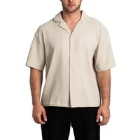 PEGADOR Kurzarmhemd Pegador Troy Plissee Summer Shirt