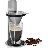 AdHoc Permanentfilter MR. BREW, Edelstahl, stufenlos verstellbar für Tassen und Kannen