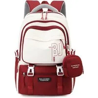 Blusmart Schulrucksack Jungen mädchen teenager schultasche mit Geldbörse (Wasserdicht Rucksack, 1-tlg., Laptop tasche backpack), für Jungen und Mädchen