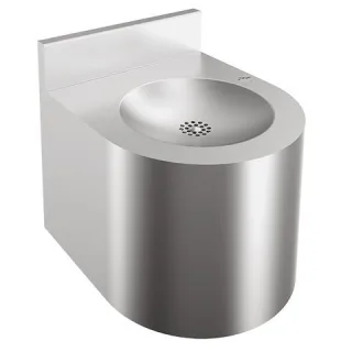 KWC Aquarotter Wandtrinkbrunnen, ANIMA, Edelstahl, 305x320x350 mm, Hahnloch, 213.0649.011 213.0649.011