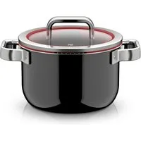 WMF Kochtopf Fusiontec Function Pro, Glas, Edelstahl (1-tlg), integrierte Siebfunktion, spülmaschinengeeignet, Made in Germany