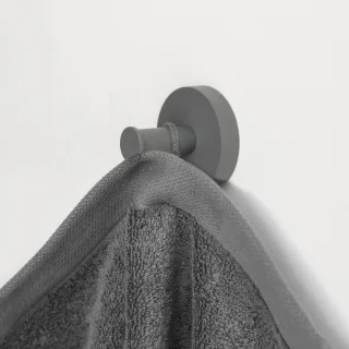 Herzbach DEEP GREY Handtuchhaken, 23.819000.1.06 23.819000.1.06