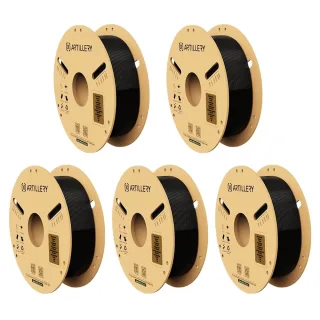 Artillery PLA 3D Printer Filament 1.75mm 5KG Black High Precision Eco-Friendly Zero Bubble Perfect for Models and Mechan