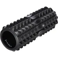 HMS Fitnessrolle Massagerolle 33cm strukturiert Sportrolle Therapierolle Faszienrolle, formstabil, entspannend, einfache Anwendung