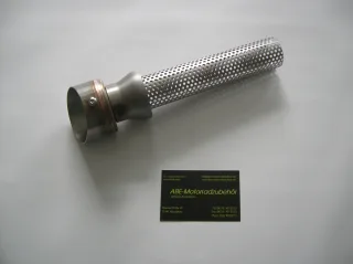 Bodis DB-Killer laut für Bodis Anlagen Oval Q1 Auspuffanlagen; 32mm Durchmesser