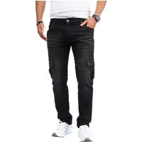 Styleko Cargohose 8003 Cargo Jeans Herren Cargohose für Herren Jeans Cargohose Herren