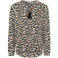 Zwillingsherz Langarmbluse Zwillingsherz Bluse Classic Leo