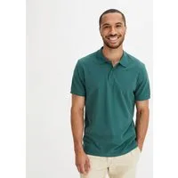 bonprix Poloshirt (1-tlg) Regular Fit, Kurzarm, aus hautfreundlicher Baumwolle