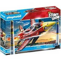 Playmobil® Air Stuntshow 70832 - Düsenjet Eagle Flieger Spielzeug-Flugzeug Spielbausteine