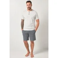 JP1880 Schlafanzug Schlafanzug Bauchfit Homewear T-Shirt