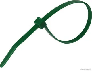 HERTH&BUSS Kabelbinder, PA 6.6 blau/grün - 50266003