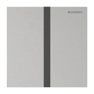 Geberit Typ 40 Abdeckplatte 246121FW1 für Urinalsteuerung IR, Square, gebürstet