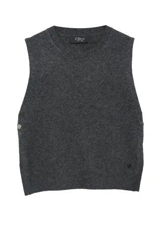 s.Oliver BLACK LABEL - Strickpullunder grau - Gr. - 38