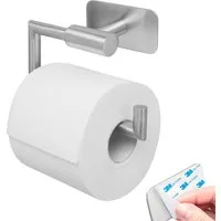 bremermann Toilettenpapierhalter Bad-Serie PIAZZA TAPE Toilettenpapierhalter selbstklebend Edelstahl (1-St)