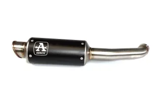 Sport Auspuff Arrow GP2 BLACK für KTM Duke 125 /KTM Duke 390 Bj.2021-2023 EURO5 eintragungsfrei +ABE