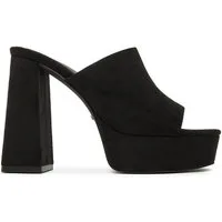 DeeZee Deezee Damen Flip Fliegt Schwarz F7979-1 Badepantolette