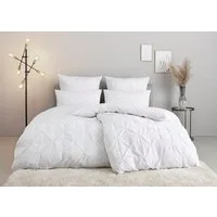 OTTO home Bettwäsche Elliant in Gr. 135x200 oder 155x220 cm, Renforcé, 2 teilig, Bettwäsche aus Baumwolle, elegante Bettwäsche mit Hochtief-Struktur