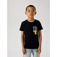 Name It T-Shirt NKMDEX POKEMON SS NREG TOP BOX NOOS SKY mit tollen Pokémon-Motiven auf dem Vorder- und Rückenteil