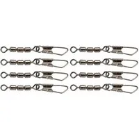 Trout Master Schnurverbinder Trout Master 3-fachForellenwirbel mit Snap - 8 Wirbel, (1-St)