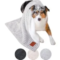 Wahre Tierliebe Tierdecke Premium Kuscheldecke Fluffy, Überzug, hält warm, wasserabweisend
