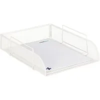 relaxdays Briefablage 2 x Dokumentenablage stapelbar (2er Set, 2-St., 2er-Set)