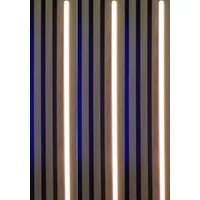 XENON LED Dekolicht 3532 LED Leuchte Akustik Paneel 4x50cm Netzteil Kalt Weiß, Xenon / Kalt Weiß