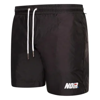 Societe Noir - Badeshorts für Herren, leger (Schwarz)