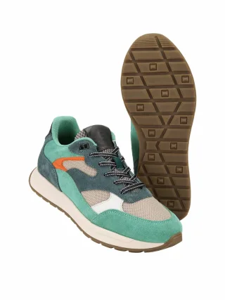 Mey & Edlich Herren Lapislazuli-Runner Blau 75 % Rindleder, 25 % Polyester