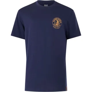 Hard Yakka Heritage Icon Baumwoll-Herren-T-Shirt in Blau