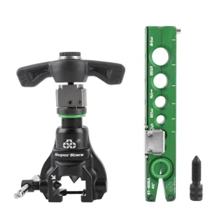 ST-R806A Copper Tube Expander Dual-Use Tool Manual Ratchet Compatible with 5-32mm Tubes Flaring and Reaming Kit for HVAC