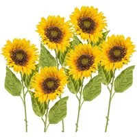 Kunstblume, Creativ green, Höhe 66 cm, 6er Set